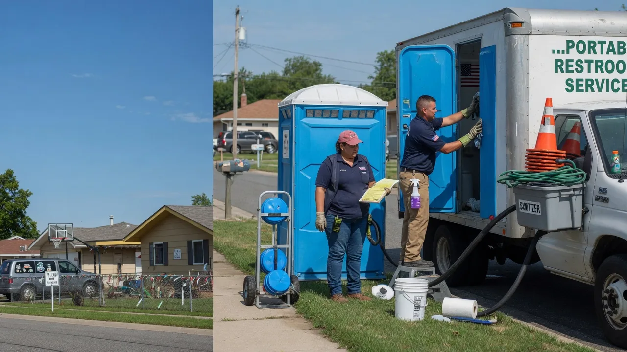 Portable Toilet Rental in Bowen, IL near me